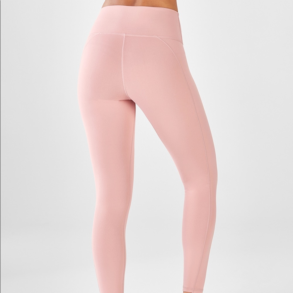 Fabletics pink yoga leggings S